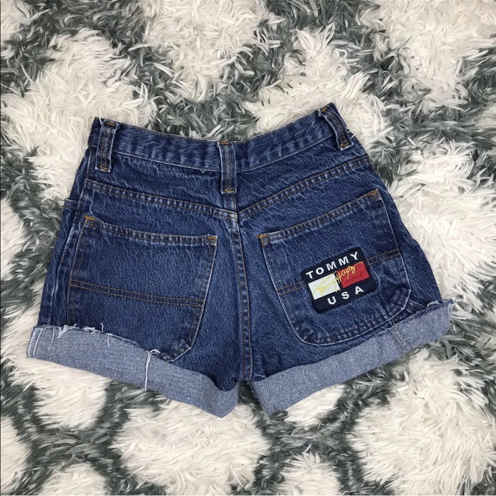 Tommy Hilfiger Junior High Rise Shorts Size 17 - Picture 7 of 9